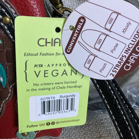 NWT Chala Rooster vegan purse - Picture 3 of 9